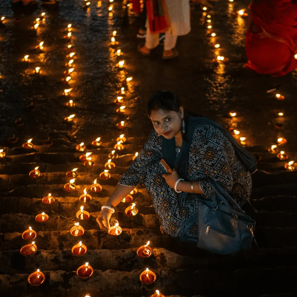 Diwali Festival with Local Family